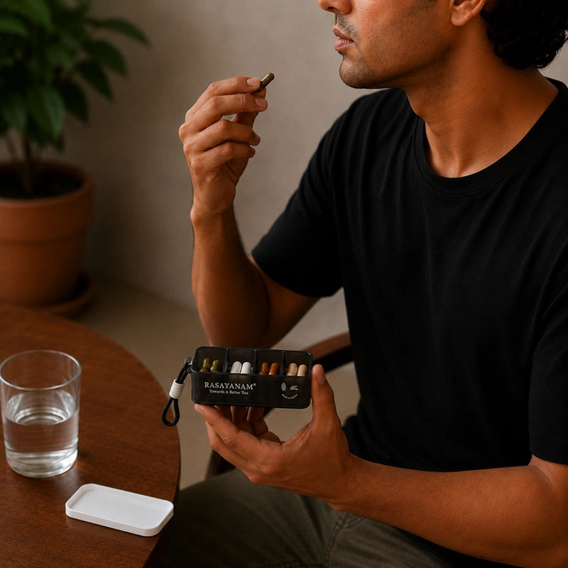 Rasayanam Daily Pill Organizer