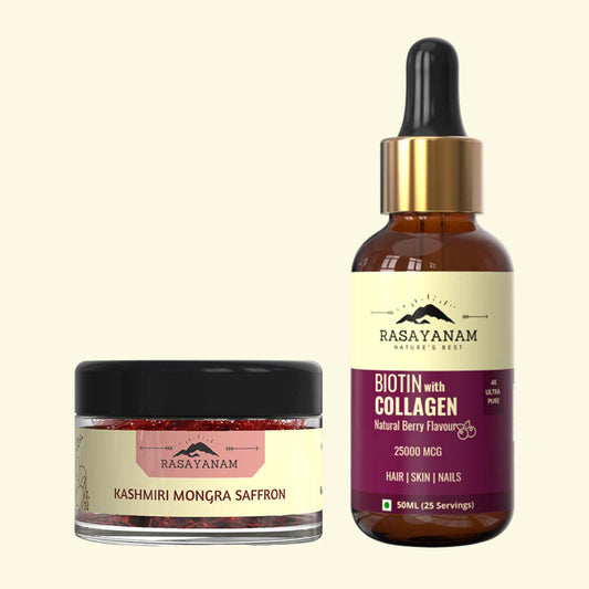 Glow Stack for Radiant Skin and Healthy Hair