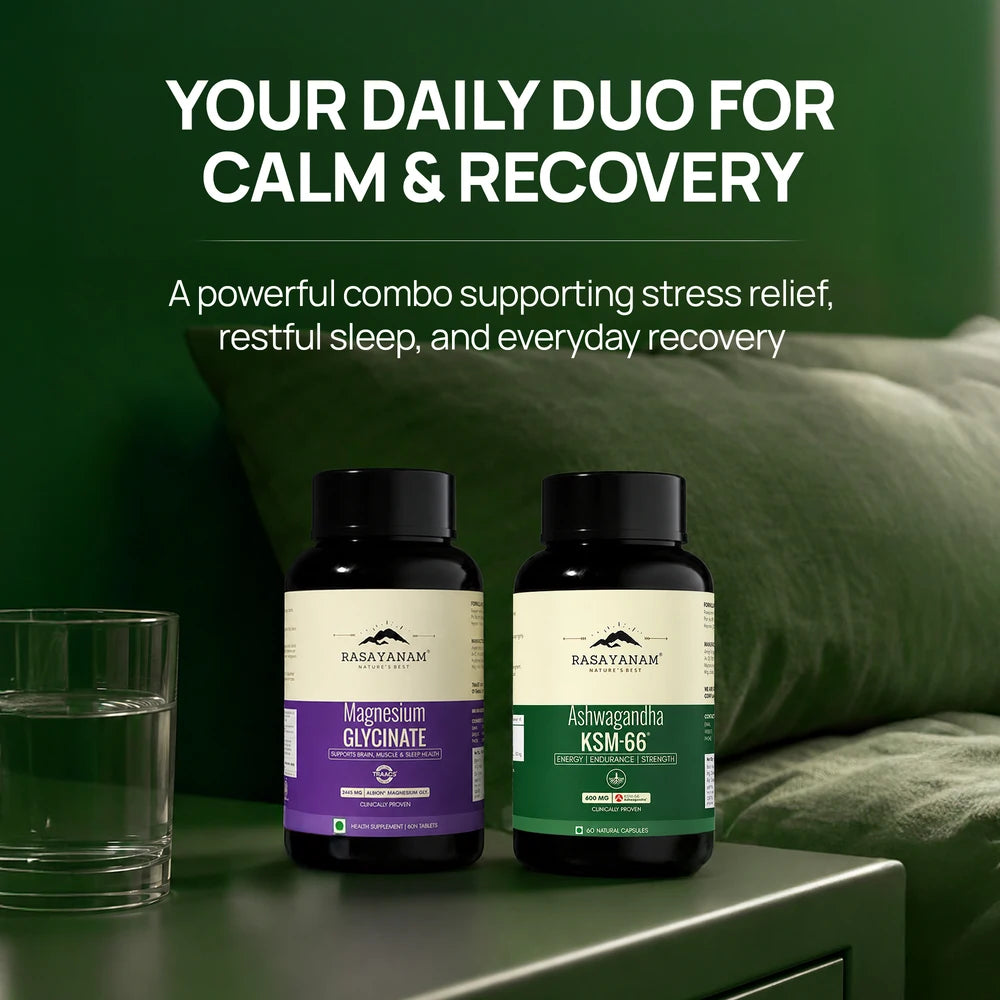 Ashwagandha KSM-66 and Magnesium for Complete Mind–Body Reset