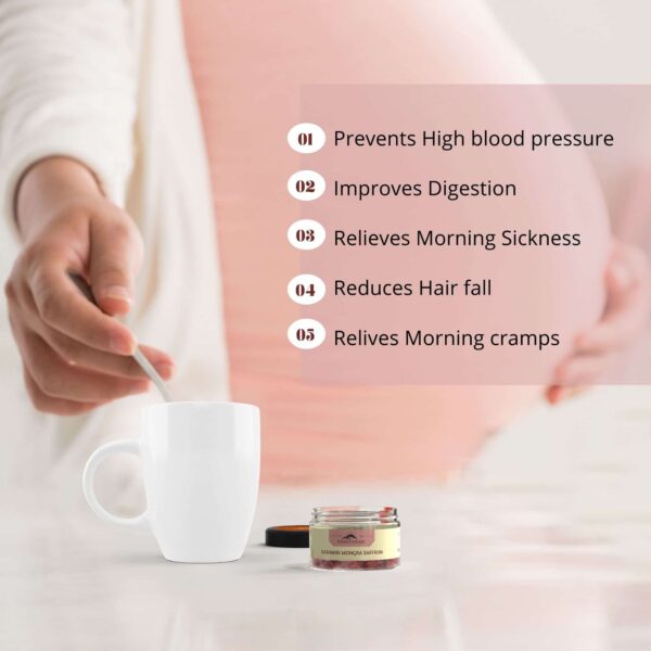 benefits of saffron during pregnancy