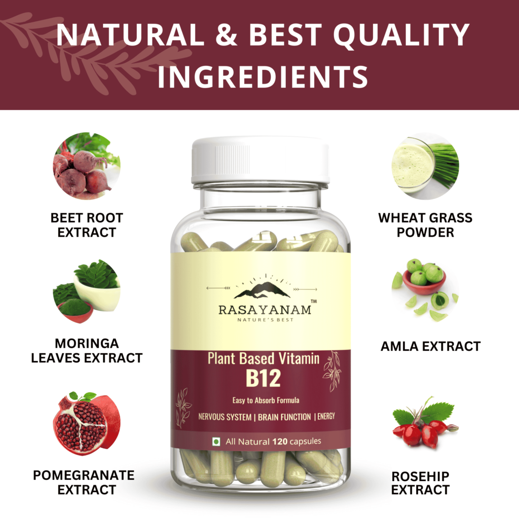 Plant Based Vitamin B 12 Cobalamin Supports Nervous And Brain System