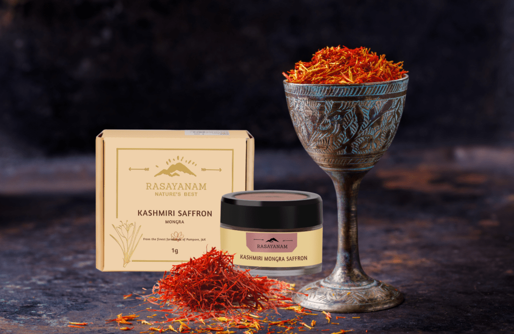 kashmiri mongra saffron,Rasayanam Pure Saffron